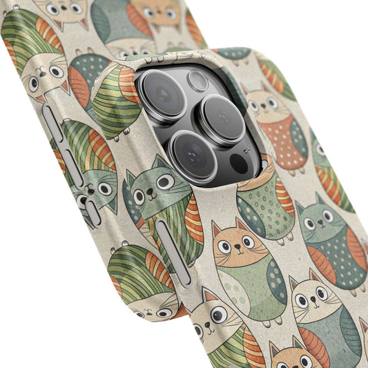 iPhone 16 Pro snap phone case close up - A Pounce of Cats