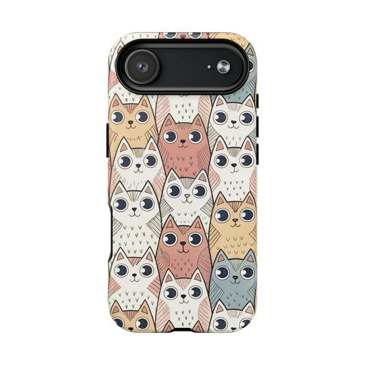 iPhone 17 Air magsafe phone case - Colourful Kitties