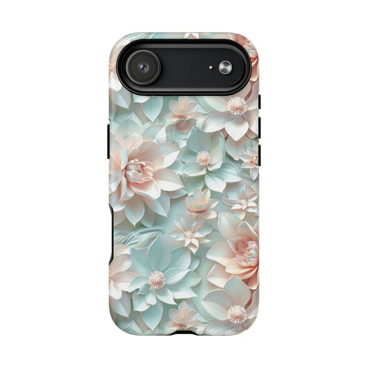 iPhone 17 Air magsafe phone case - Realistic Pastel Flowers