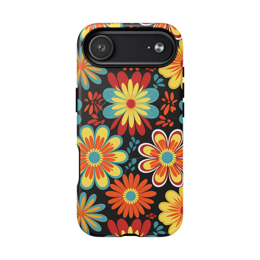 iPhone 17 Air magsafe phone case - Retro Style Flowers Pattern