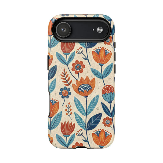 iPhone 17 Air magsafe phone case - Timeless Vintage Floral Pattern