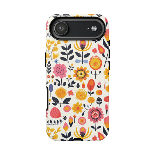 iPhone 17 Air phone case - Colourful Floral Pattern