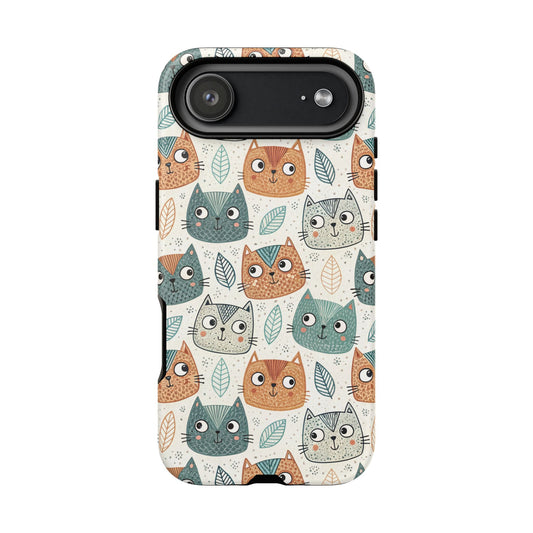 iPhone 17 Air phone case - Cute Kitty Face