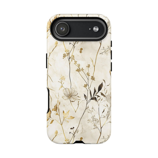 iPhone 17 Air phone case - Flowers Marble