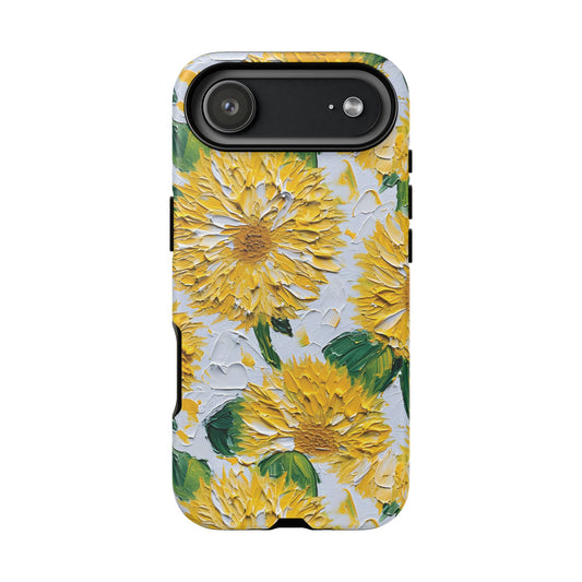 iPhone 17 Air phone case - Oil painting Sunflower