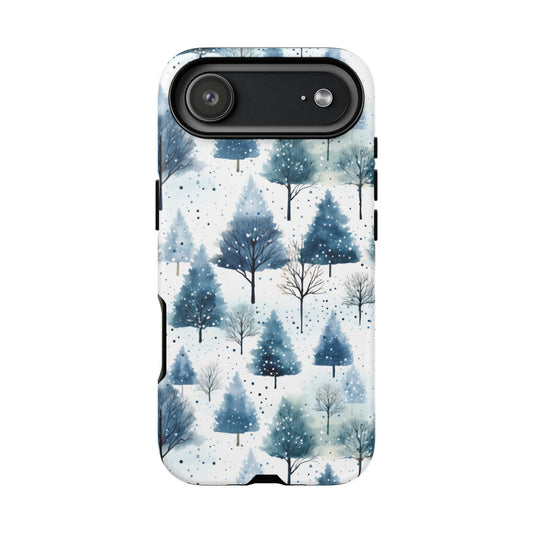 iPhone 17 Air phone case - Watercolour Winter Tree