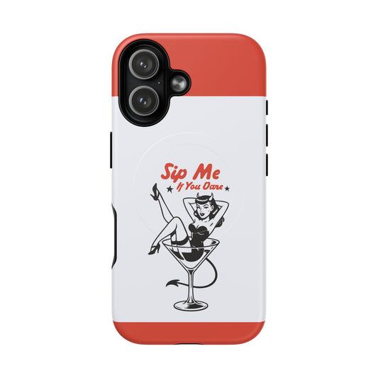 iPhone 17 magnetic module compatible with MagSafe accessories and wine art