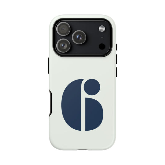 Protective dual-layer phone case with a large numeric graphic design for iPhone 17 Pro