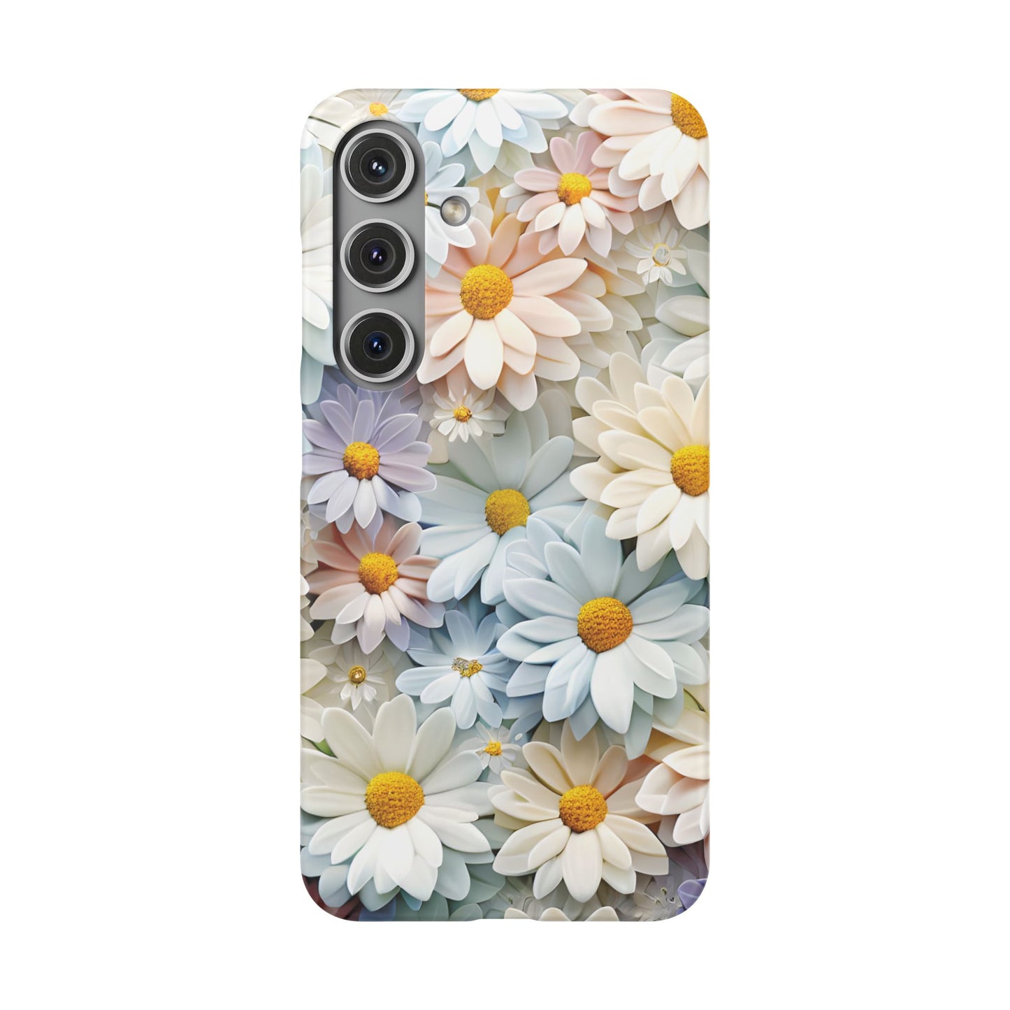 Minimalist pastel snap-on case for Samsung Galaxy S24