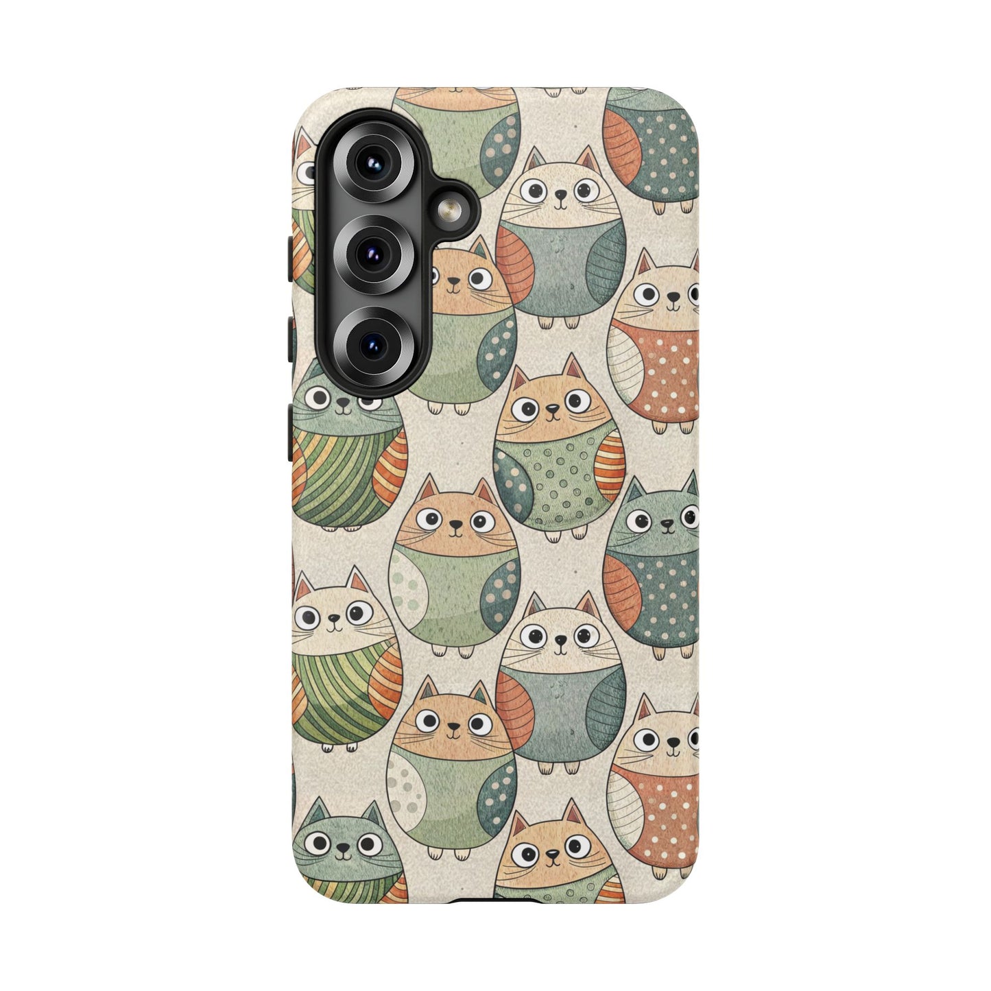 Samsung Galaxy S25 phone case - A Pounce of Cats