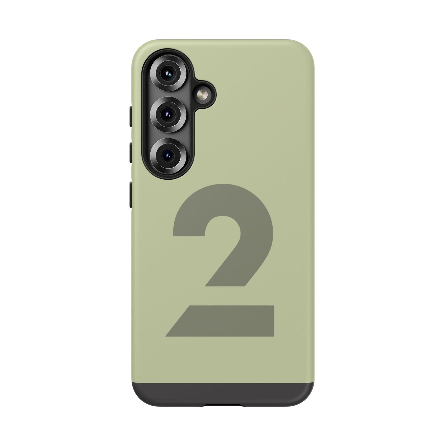 Impact resistant Number 2 tough phone cover for Samsung Galaxy S25