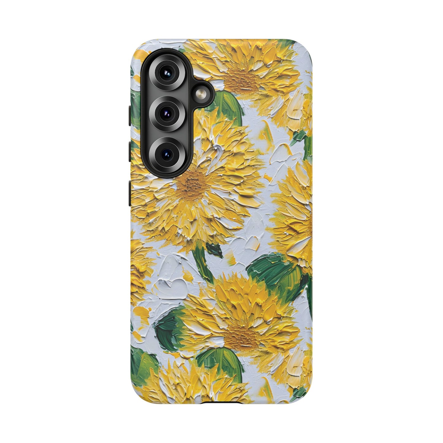 Samsung Galaxy S25 phone case - Oil painting Sunflower