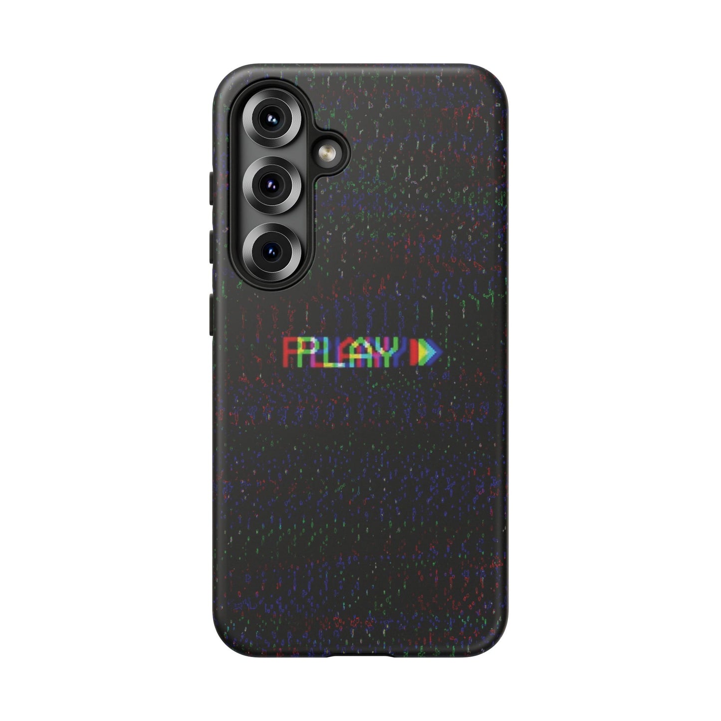 Shock absorbing Samsung Galaxy S25 Press Play Tough Case