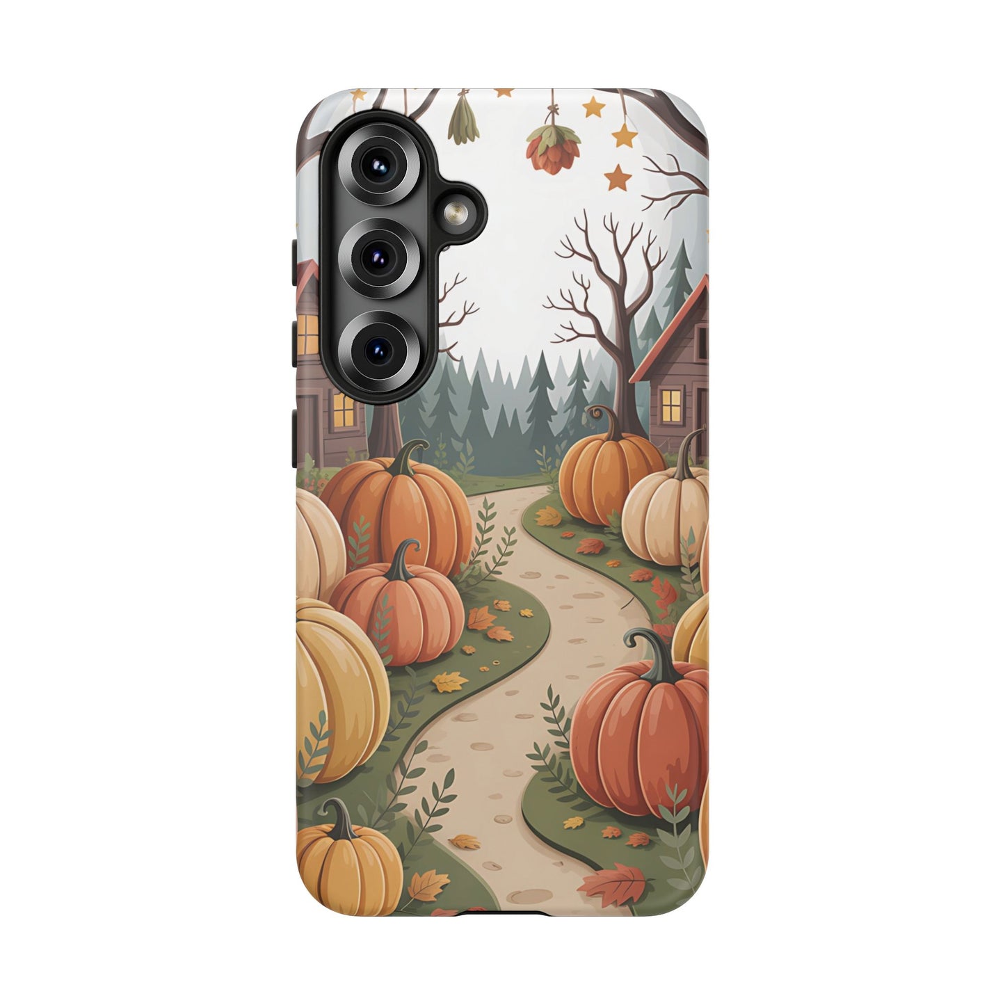 Samsung Galaxy S25 phone case - Pumpkin Path