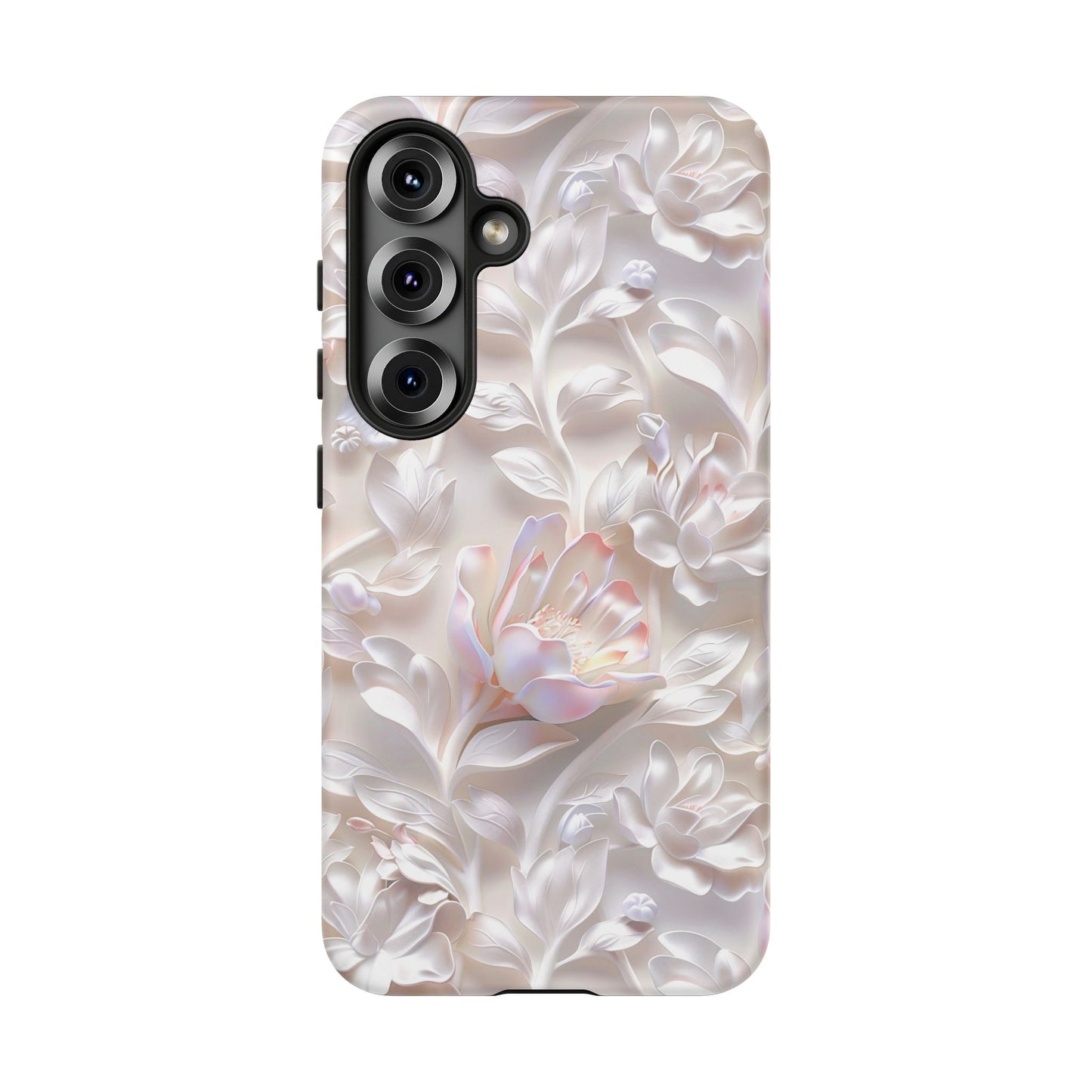 Samsung Galaxy S25 phone case - Realistic Pink Blossom