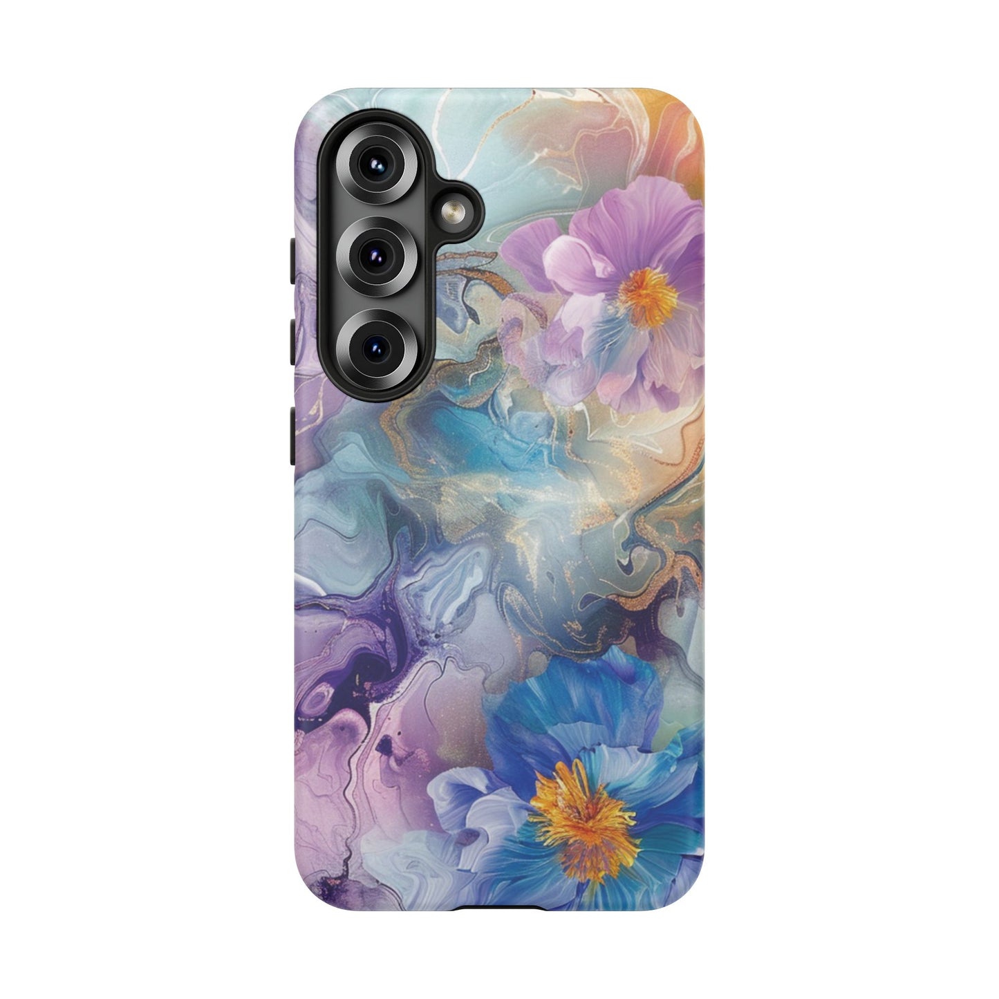 Samsung Galaxy S25 phone case - Watery Floral