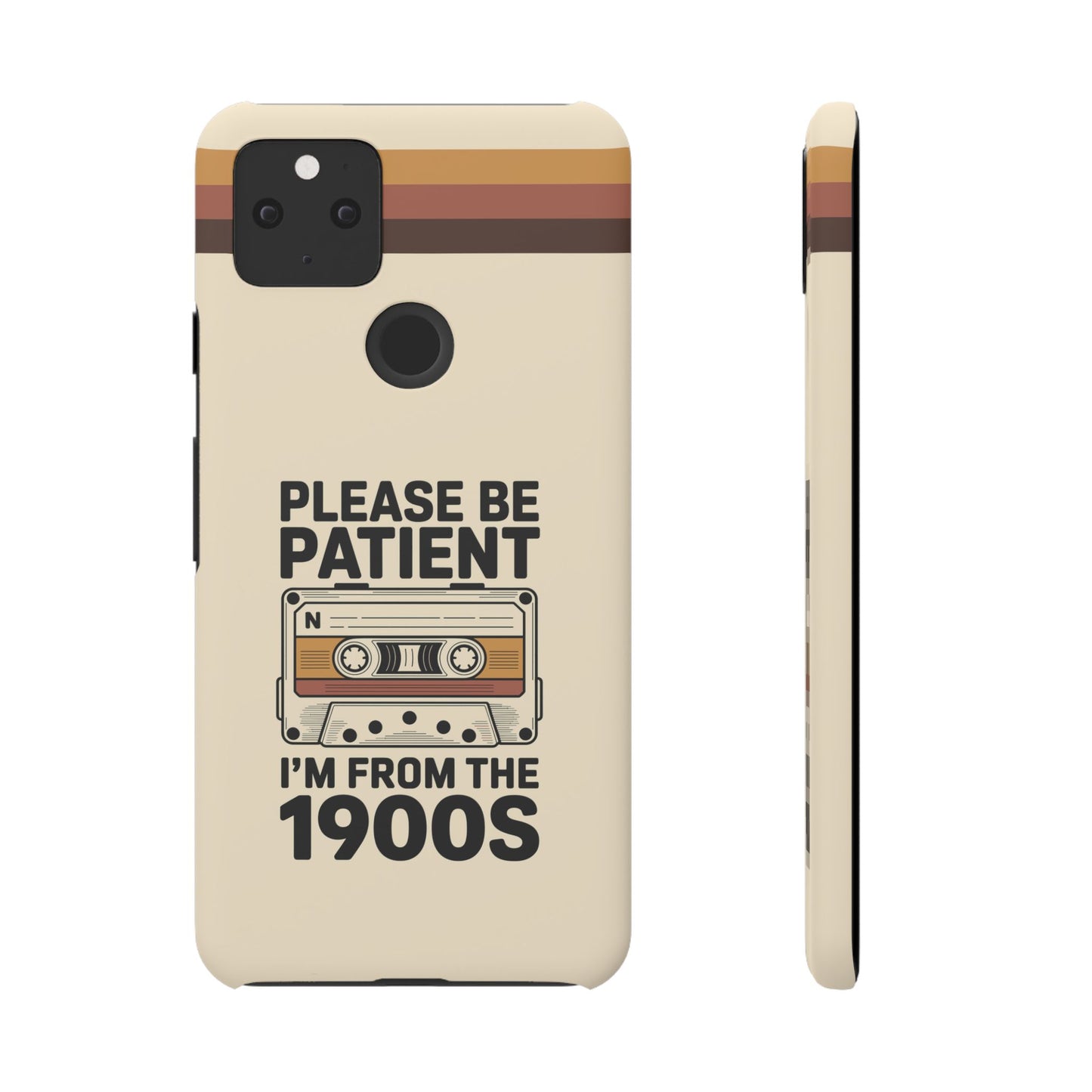 Google Pixel 5 snap phone case - From the 1900s