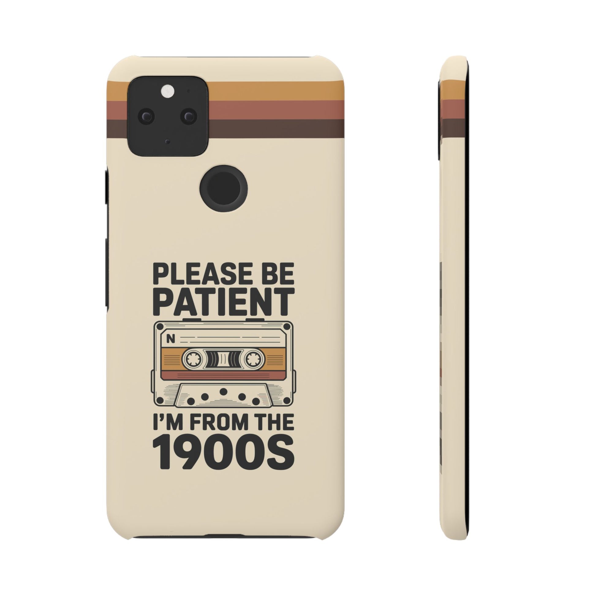 Google Pixel 5 snap phone case - From the 1900s