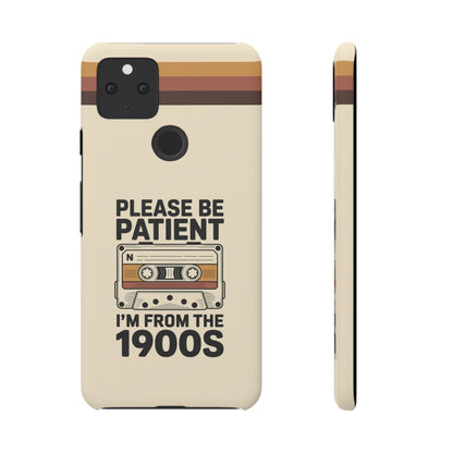 Google Pixel 5 snap phone case - From the 1900s