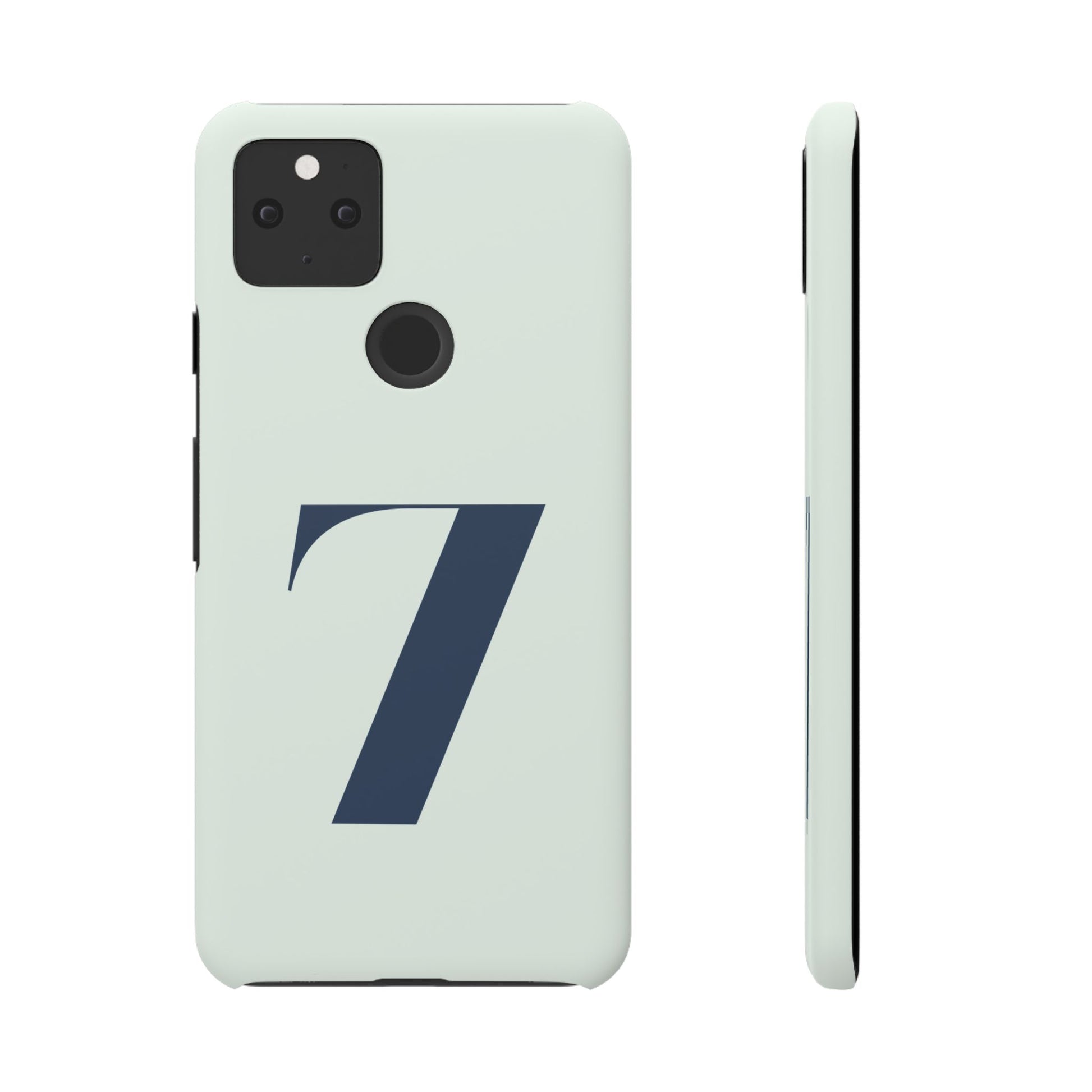 Google Pixel 5 snap phone case - Number 7