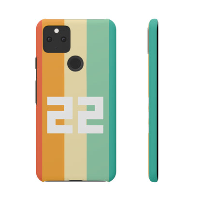 Google Pixel 5 snap phone case - The 22