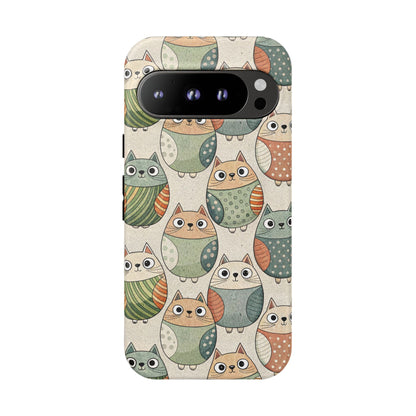 Google Pixel 9 Pro phone case - A Pounce of Cats
