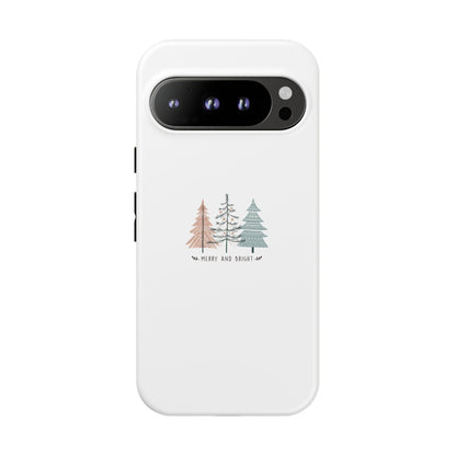 Google Pixel 9 Pro phone case - Boho Christmas Tree