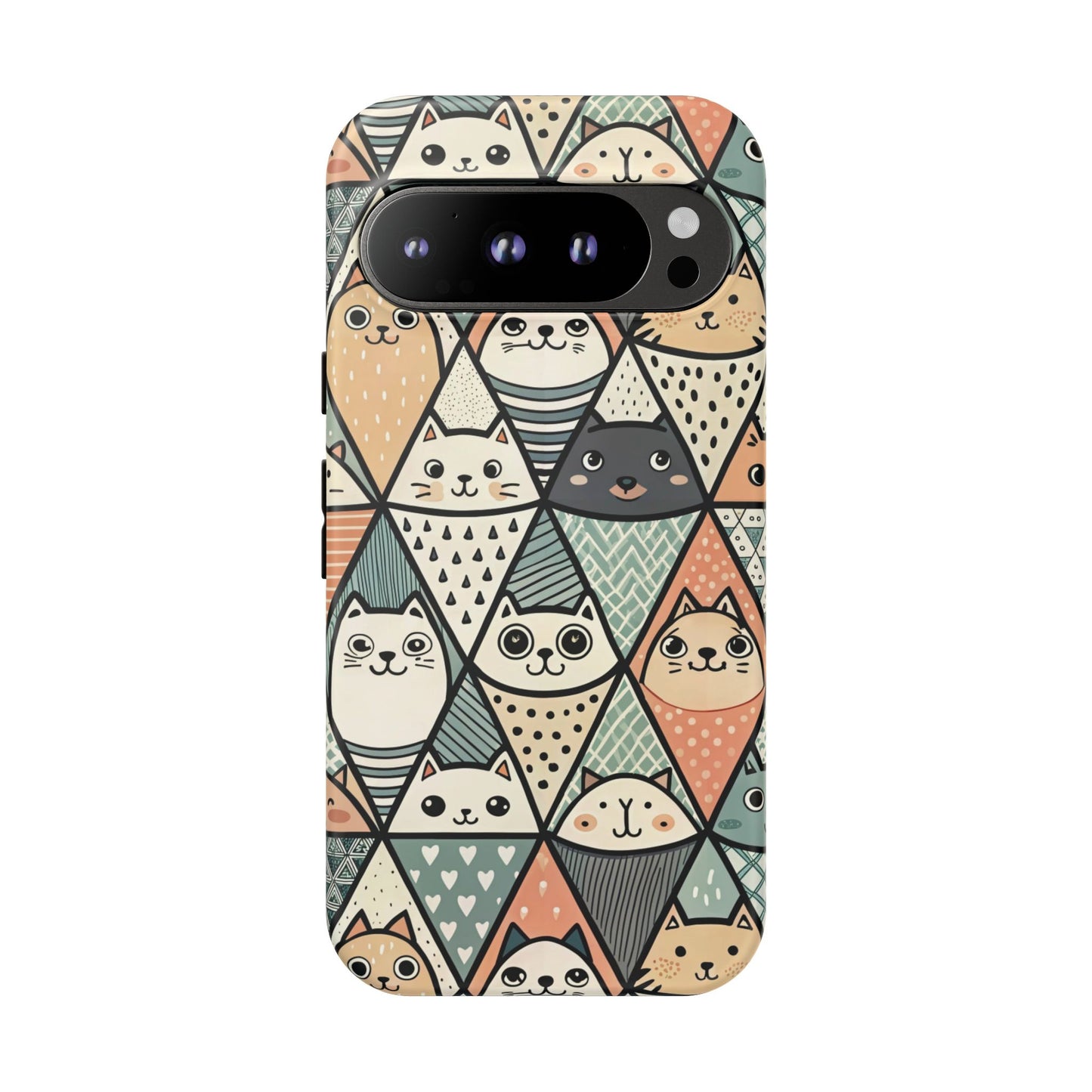 Google Pixel 9 Pro phone case - Cute Animals Design