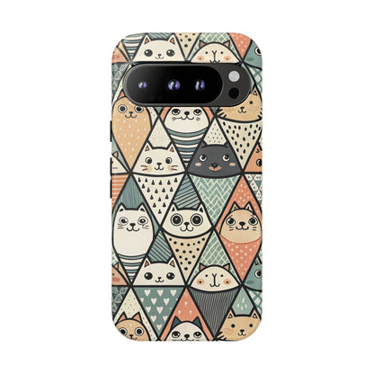 Google Pixel 9 Pro phone case - Cute Animals Design