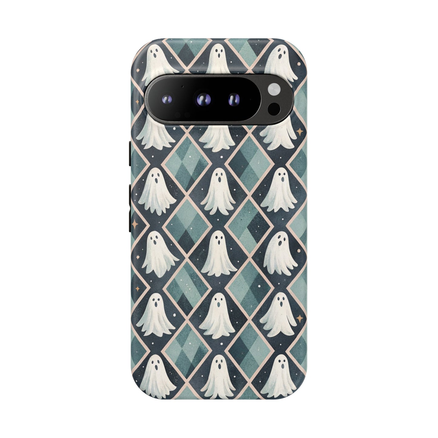 Google Pixel 9 Pro phone case - Cute Ghosts Pattern