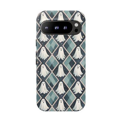 Google Pixel 9 Pro phone case - Cute Ghosts Pattern