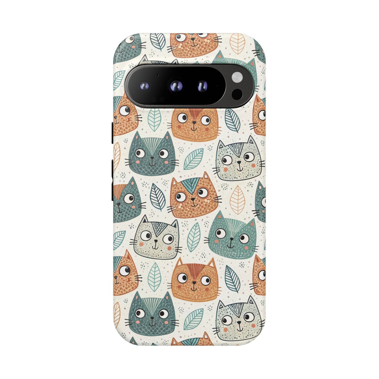 Google Pixel 9 Pro phone case - Cute Kitty Face