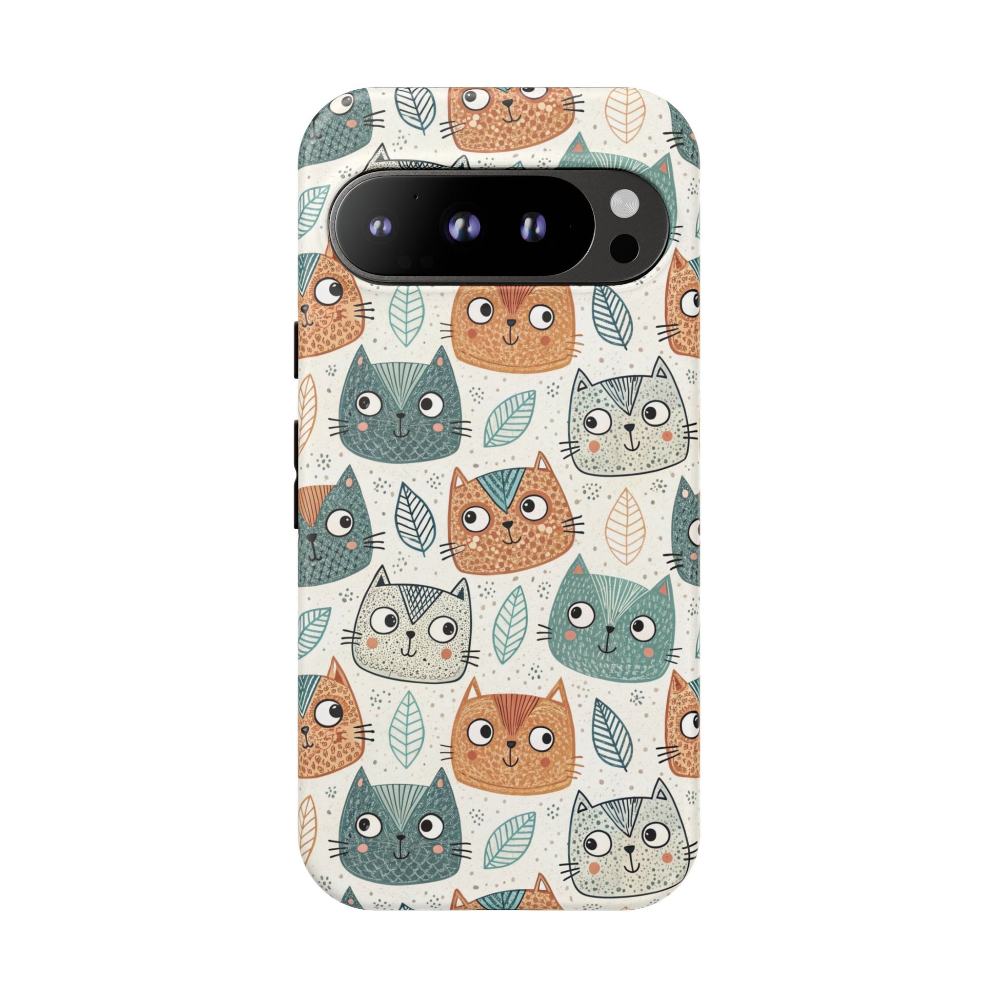 Google Pixel 9 Pro phone case - Cute Kitty Face