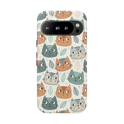 Google Pixel 9 Pro phone case - Cute Kitty Face
