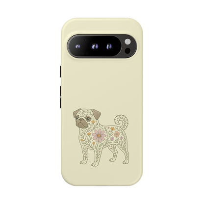 Google Pixel 9 Pro phone case - Flower Bulldog