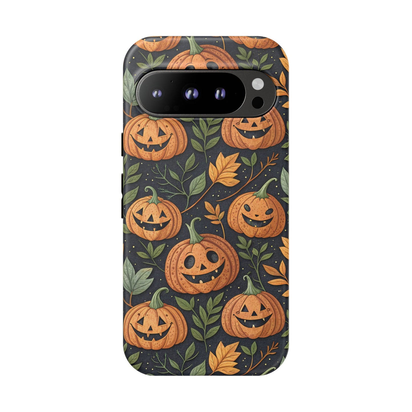 Google Pixel 9 Pro phone case - Halloween Pumpkins