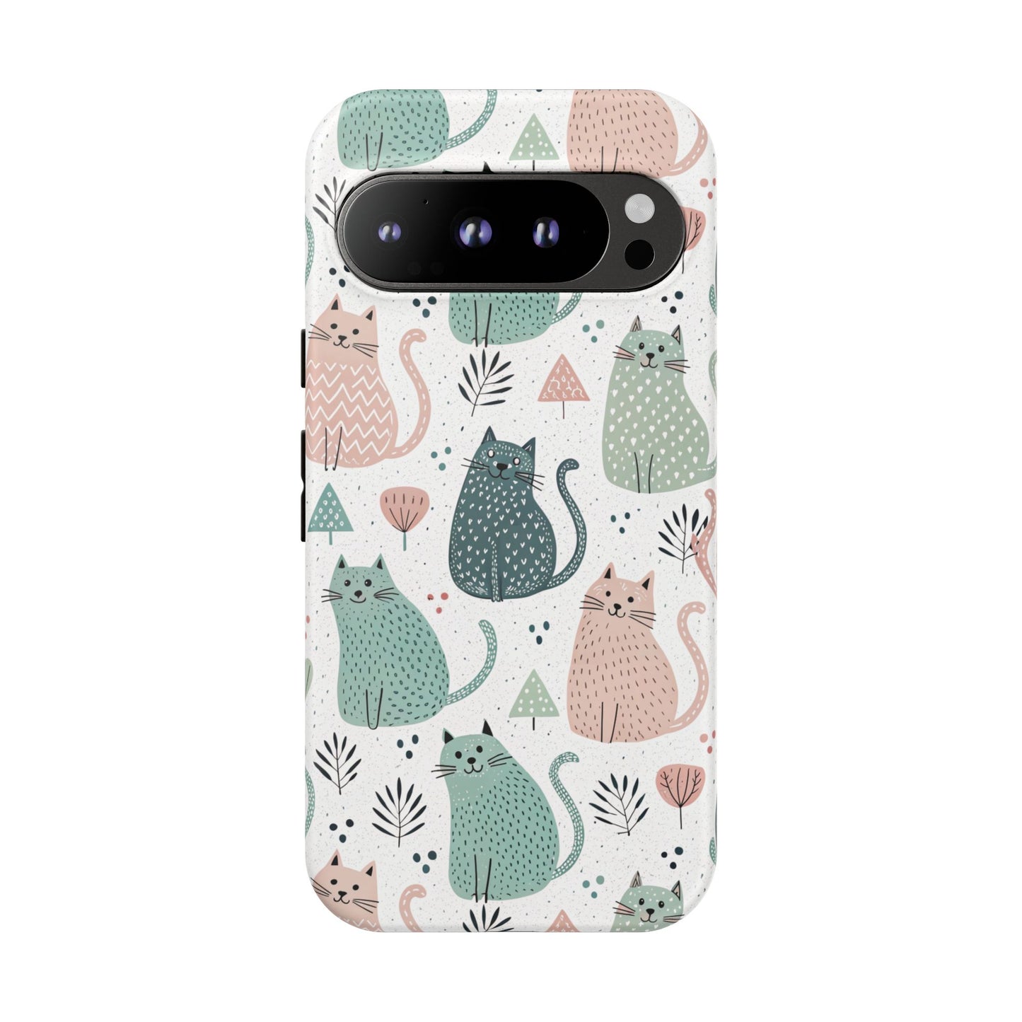Google Pixel 9 Pro phone case - Hello Cats
