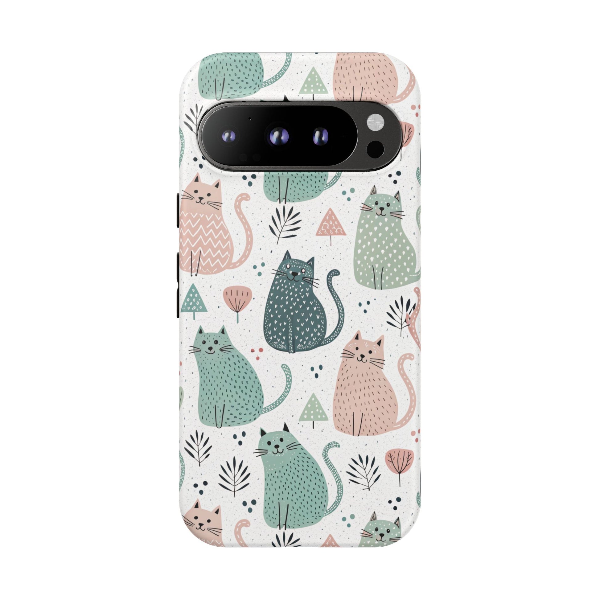 Google Pixel 9 Pro phone case - Hello Cats