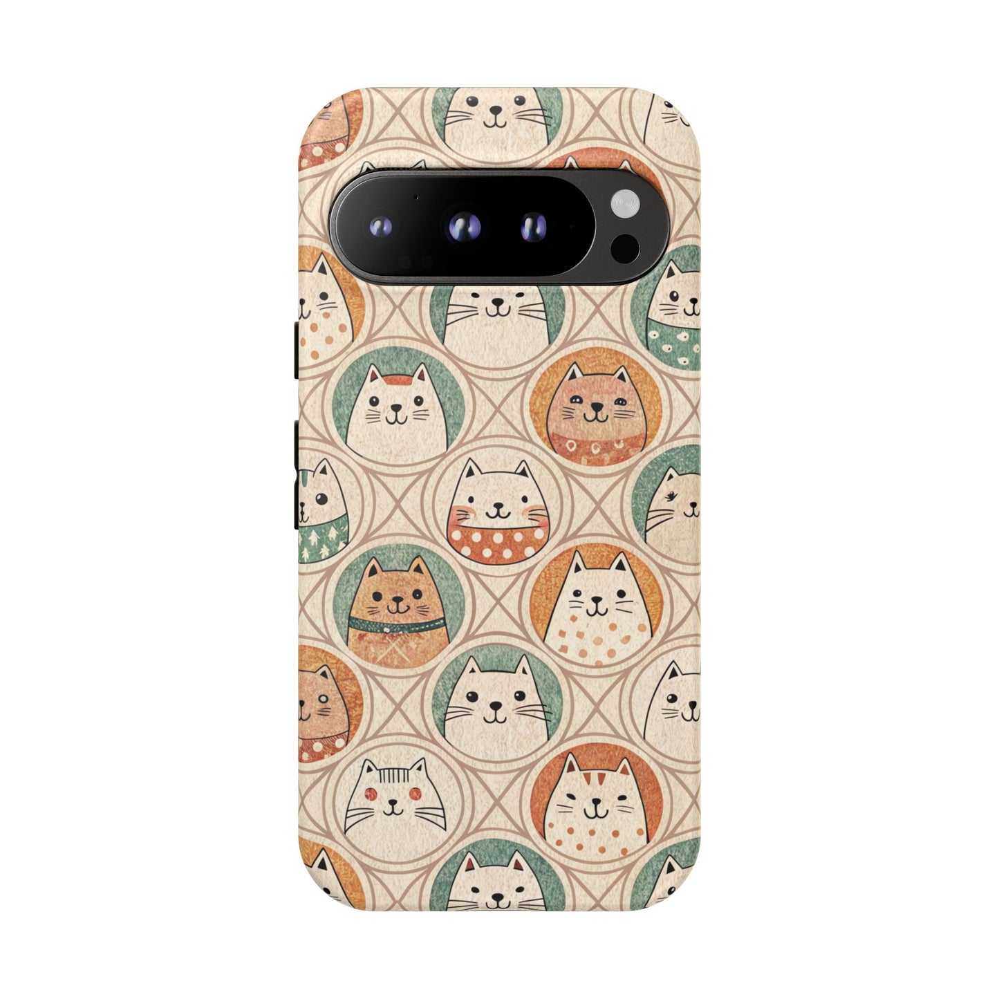 Google Pixel 9 Pro phone case - Kawaii Cats