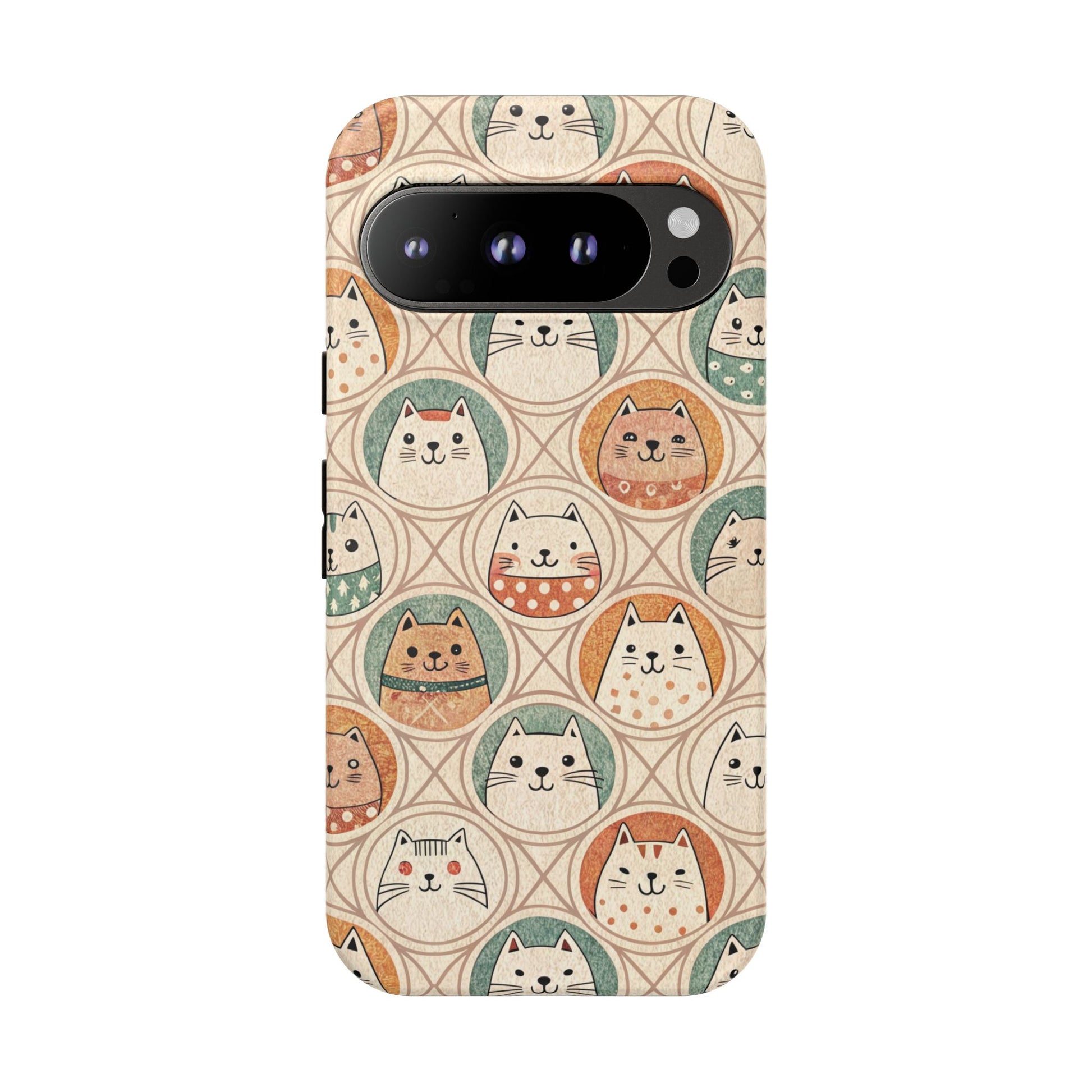 Google Pixel 9 Pro phone case - Kawaii Cats