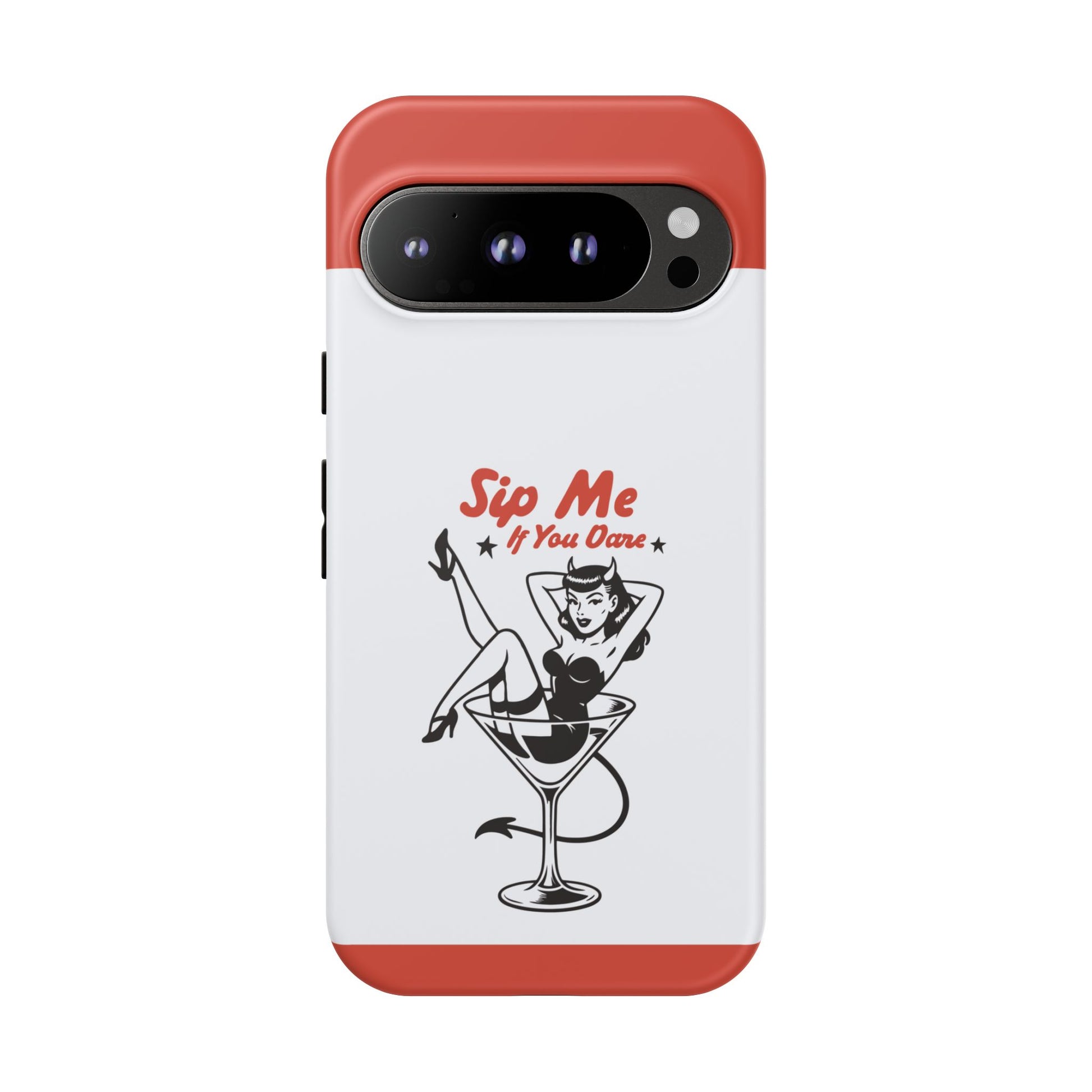 Google Pixel 9 Pro phone case - Lady and a Wine Glass