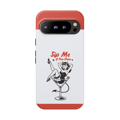 Google Pixel 9 Pro phone case - Lady and a Wine Glass