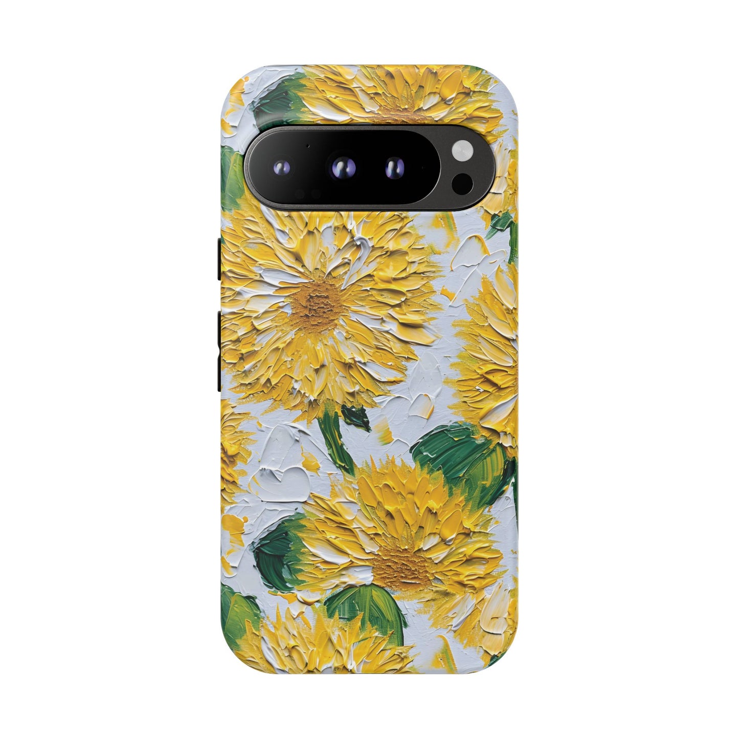 Google Pixel 9 Pro phone case - Oil Painting Sunflower