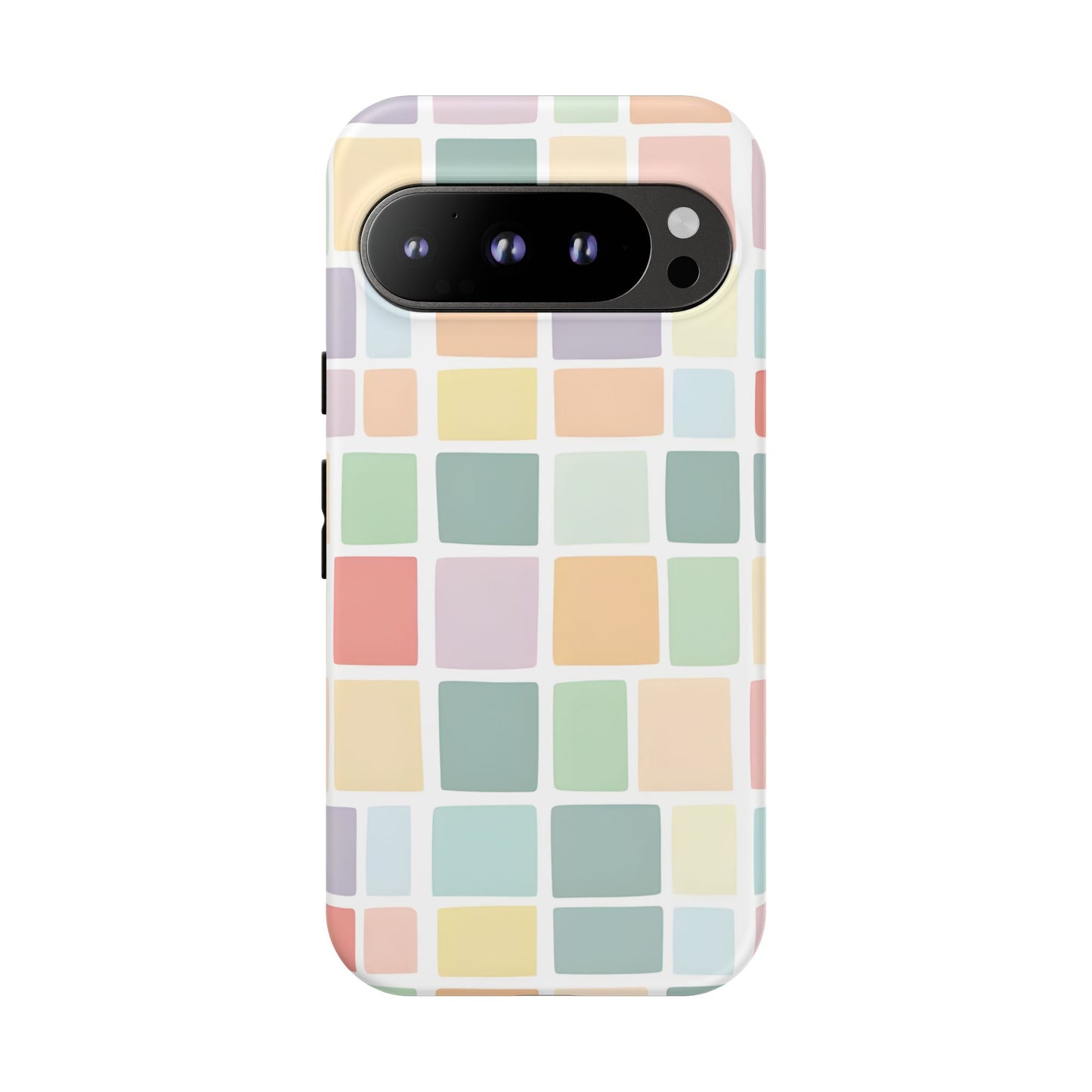 Google Pixel 9 Pro phone case - Pastel Blocks