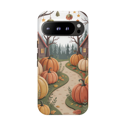 Google Pixel 9 Pro phone case - Pumpkin Path