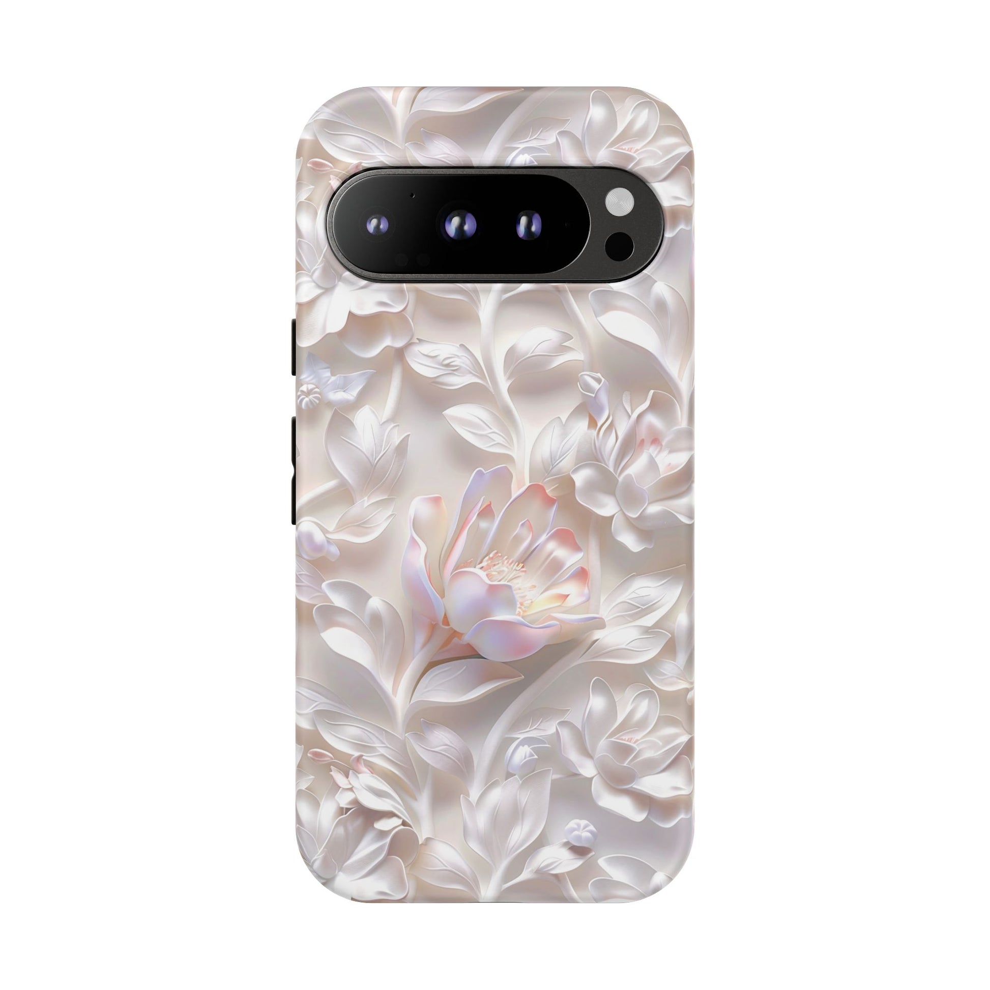 Google Pixel 9 Pro phone case - Realistic Pink Blossom