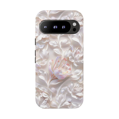 Google Pixel 9 Pro phone case - Realistic Pink Blossom