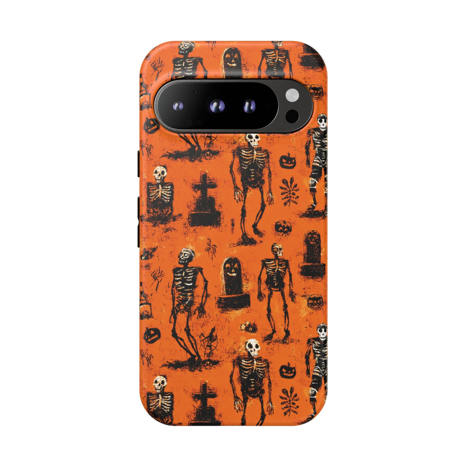 Google Pixel 9 Pro phone case - Walking Skeletons