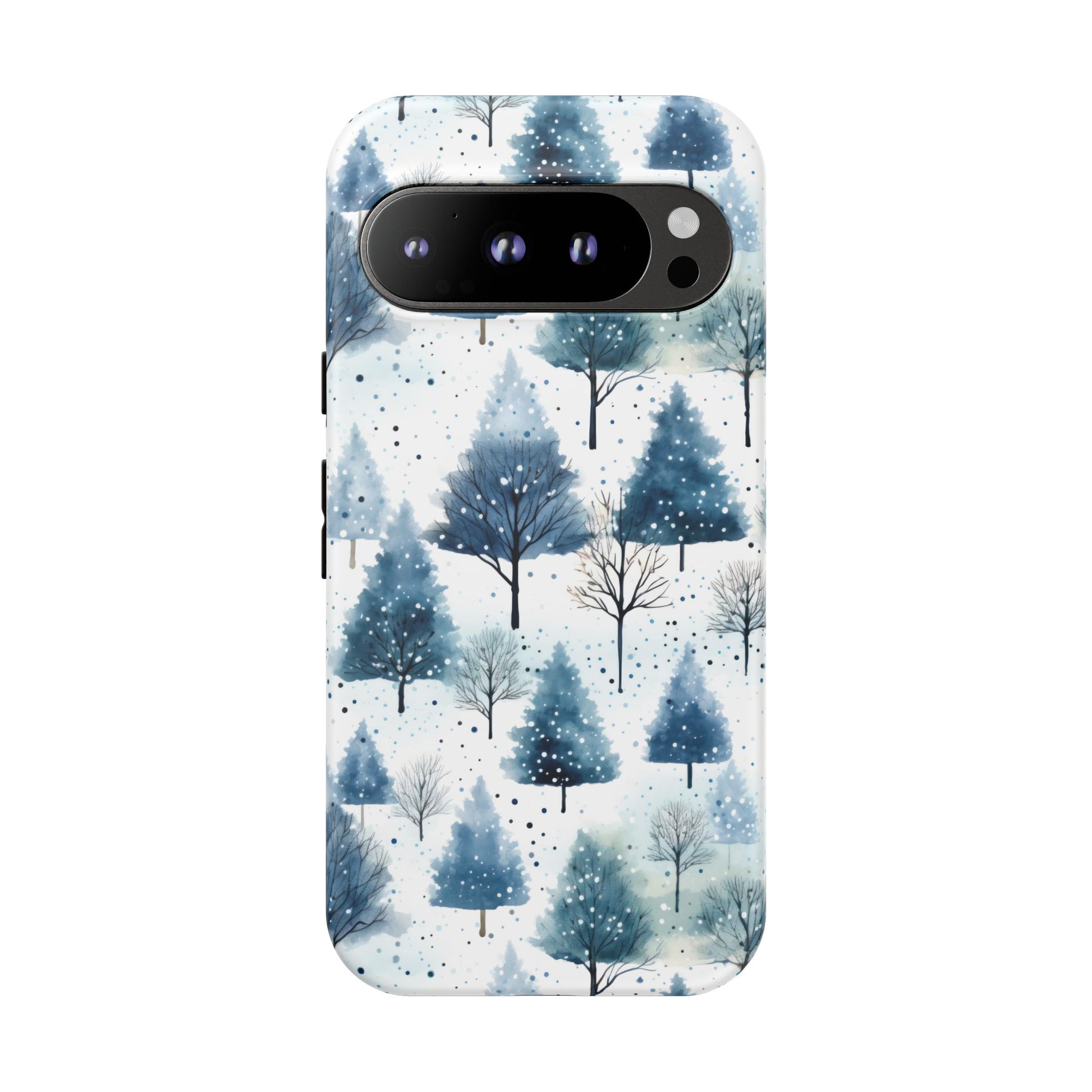 Google Pixel 9 Pro phone case - Watercolour Winter Tree