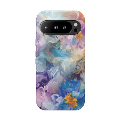 Google Pixel 9 Pro phone case - Watery Floral